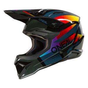 O'Neal 1SRS RC Motocross Helmet Youth Black/Multi - Image 1