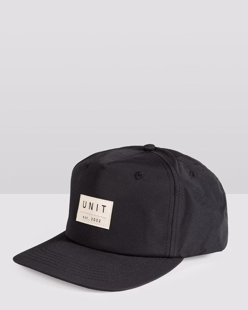 UNIT Courtz Snapback Cap Black
