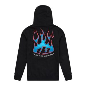 Troy Lee Designs Torched Pullover Hoodie Black - Image 2