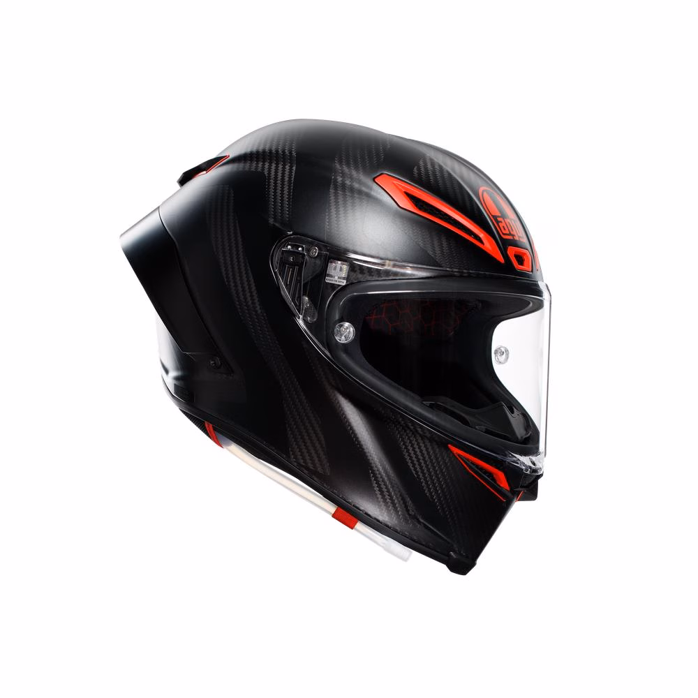 AGV PISTA GP RR Road Helmet Intrepido Matte Carbon/Black/Red