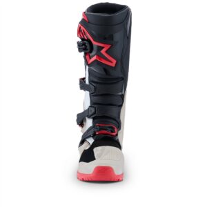 Alpinestars Tech-7 Enduro Boots Black/Light Gray/Bright Red - Image 4