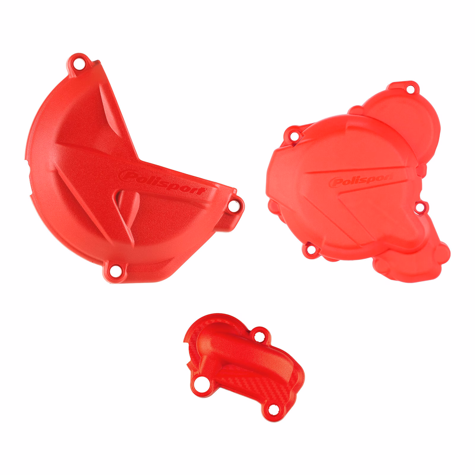 Polisport Kit Clutch and Ignition Cover Gasgas 250/300 ('21>) Red - Image 1