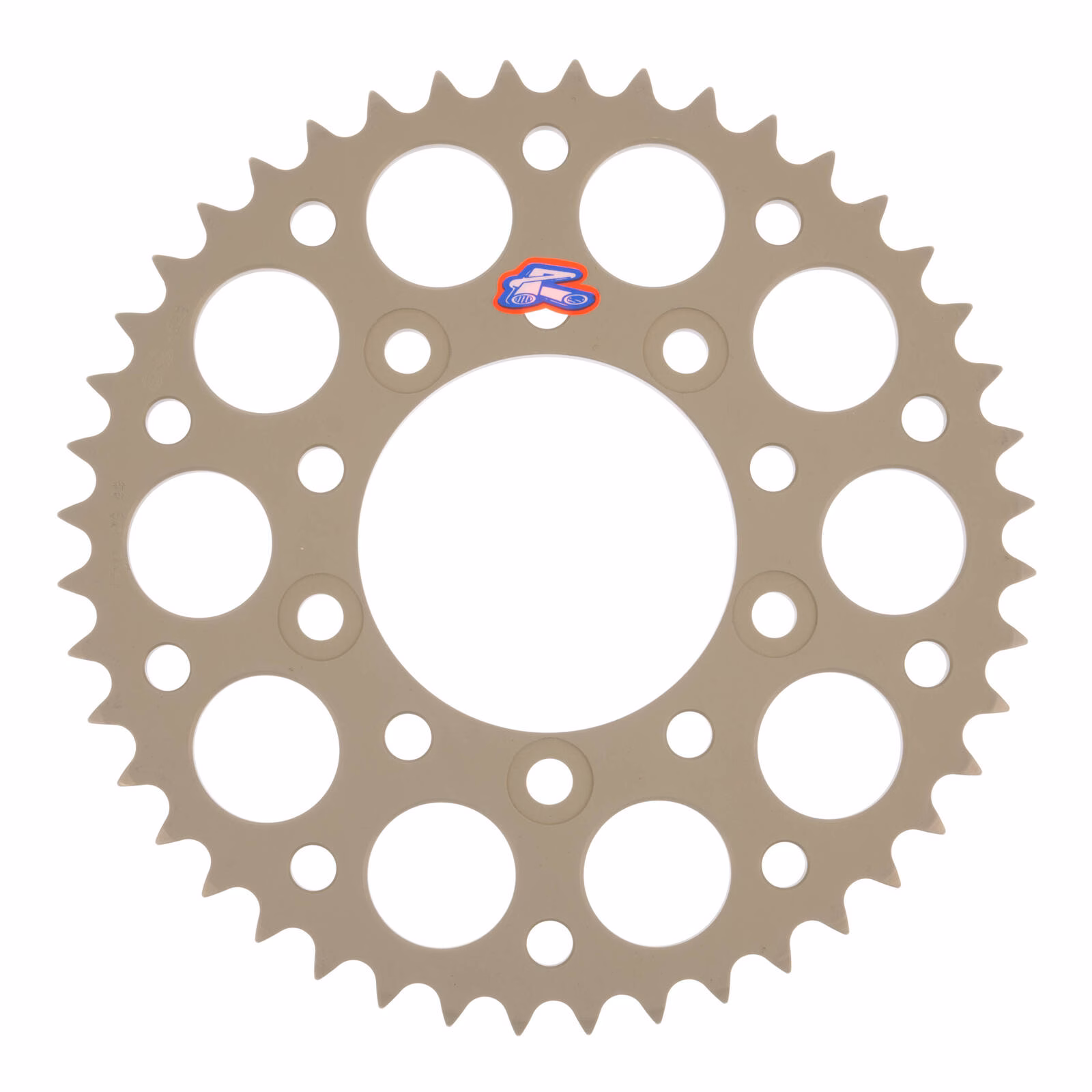 Renthal Sprocket Rear Silver 44T Alloy 7075 T6 Grooved Suzuki - Image 1