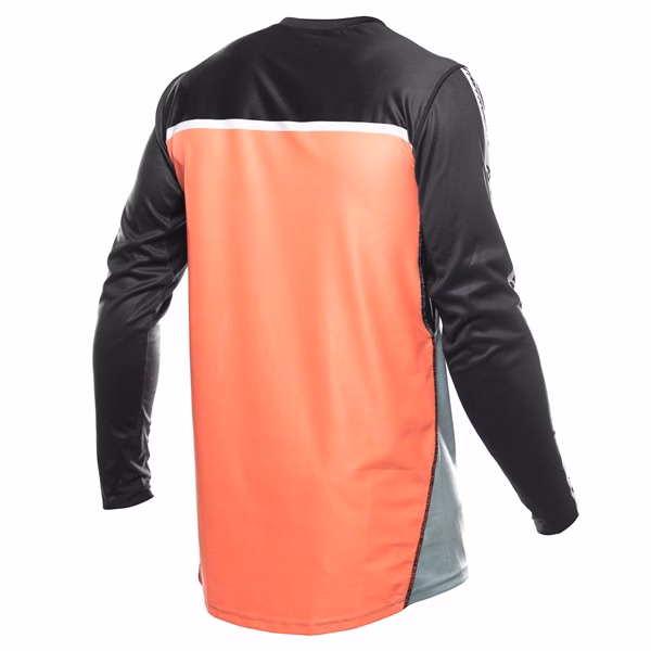 Fasthouse Elrod Formula Motocross Jersey, Oceanic Mint/Hyper Coral