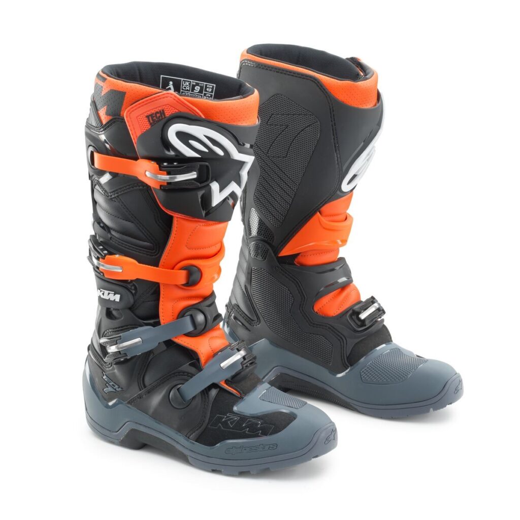 KTM Tech 7 EXC Boots Black/Orange/Grey