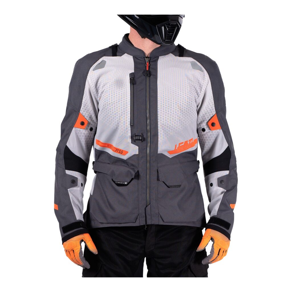 Leatt 5.5 ADV FlowTour Adventure Jacket Iron