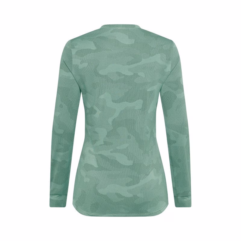 Fox Womens Ranger Tru Dri LS Jersey Pine Green