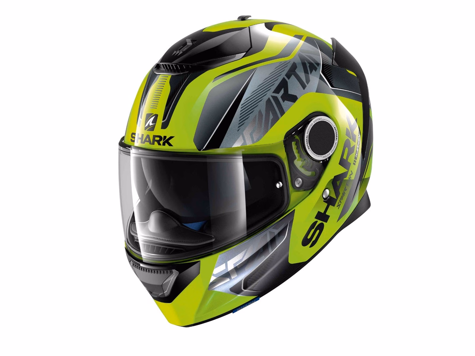 Shark Spartan Kraken Road Helmet Yellow/Black/Black - Image 1