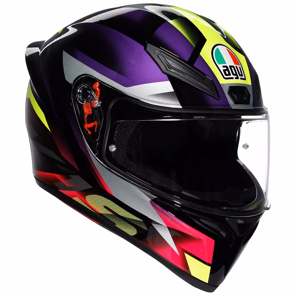 AGV K1 S Fastlap Road Helmet Black/Purple/Pink