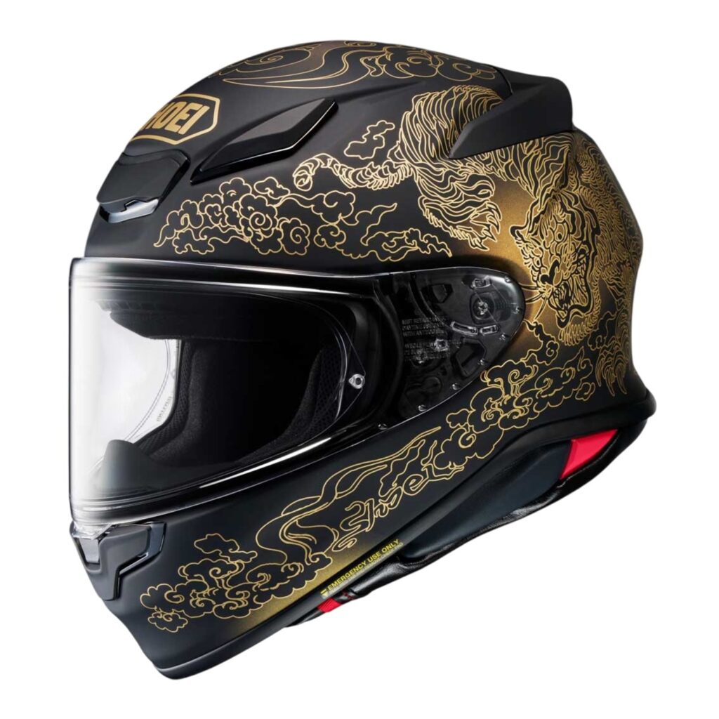 Shoei NXR2 Fearless Road Helmet TC-5 Black/Gold