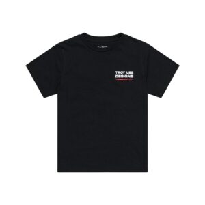 Troy Lee Designs Factory Tee Youth Black - Image 1