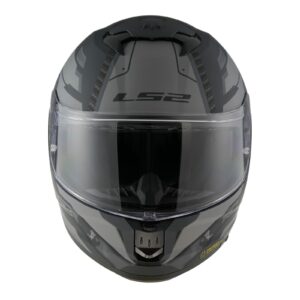 LS2 FF808 Stream II Shadow Road Helmet Matte Titanium / Grey - Image 9