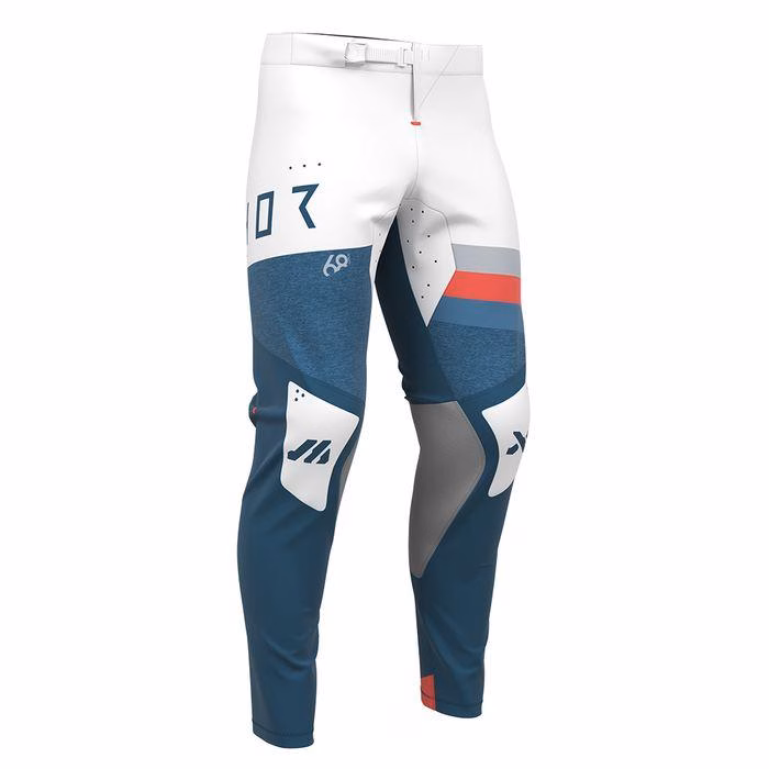 Thor MX Sportmode League Motocross Pants Blue/White