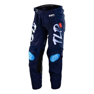 Troy Lee Designs GP Pro Partical Motocross Pants Youth Navy / Orange - Image 2
