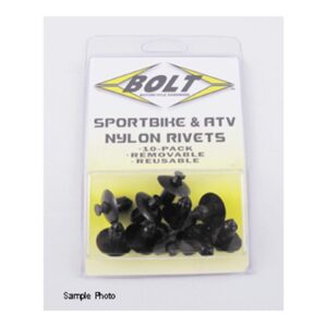 BOLT M8 NYLON PUSH RIVETS - 2005-8SRIV (Pkt of 10) - Image 1