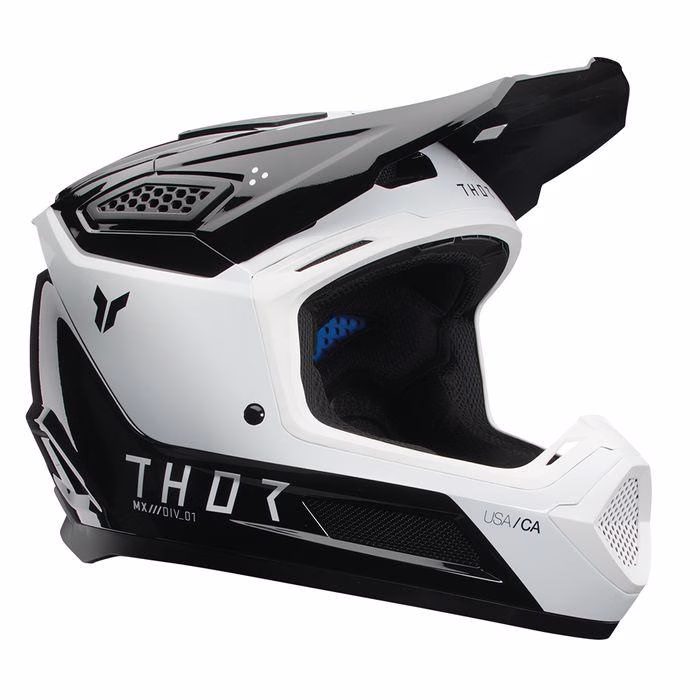 Thor Fleet Storm Motocross Helmet Black/White
