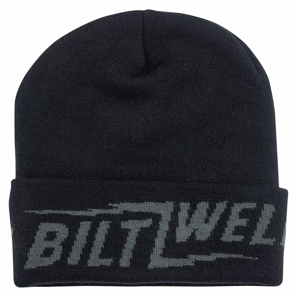 Biltwell Bolts Woven Beanie Black