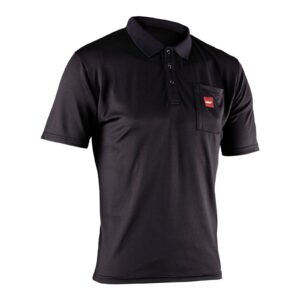 Leatt Team Polo Shirt (Short) - Black - Image 1