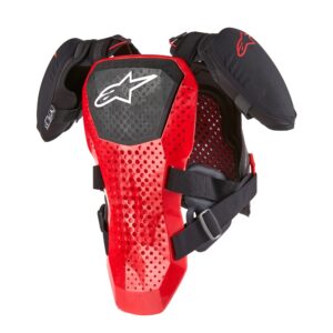 Alpinestars A-5S v2 Youth Body Armour Black/White/Red - Image 2