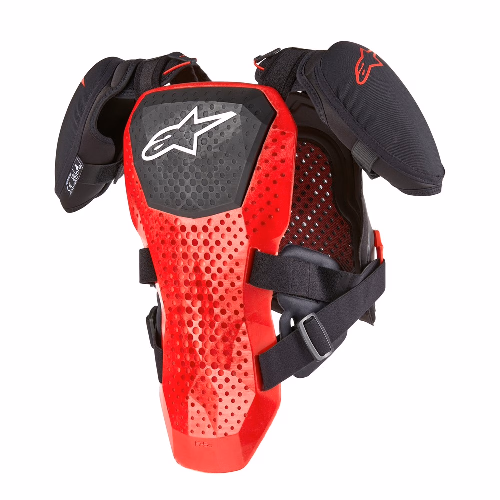 Alpinestars A-5S v2 Youth Body Armour Black/White/Red