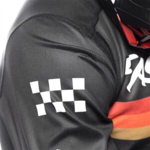 Fasthouse Carbon Force Motocross Jersey Black - Image 7