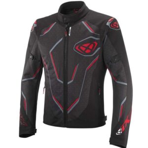 Ixon DEMONIAK Road Jacket Black/Red - Image 2