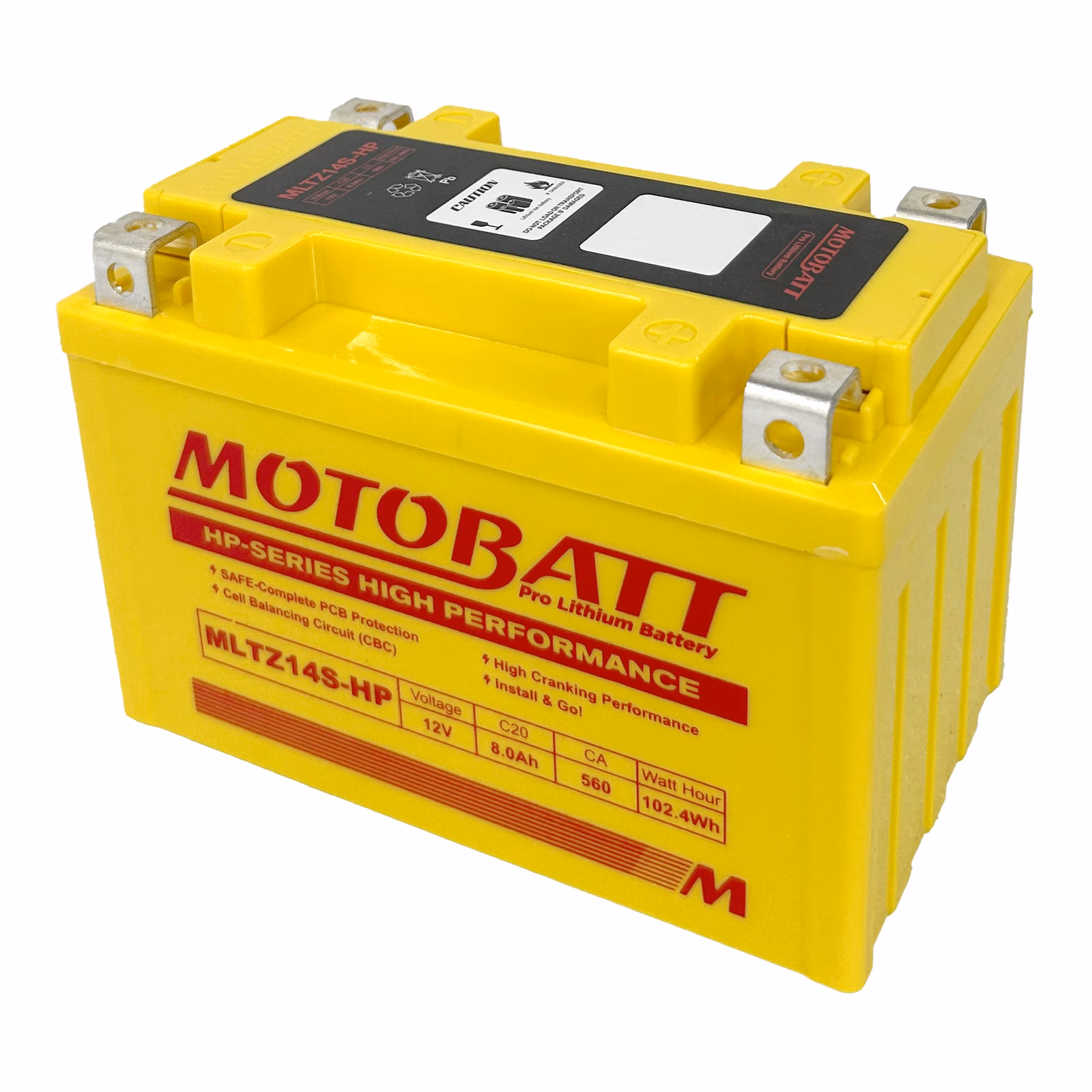 Motobatt Pro Lithium Battery MLTZ14S-HP - Image 1