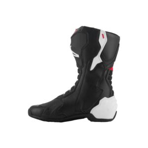 Alpinestars SMX-6 v3 Road Boots Black/White/Red Graphic - Image 6