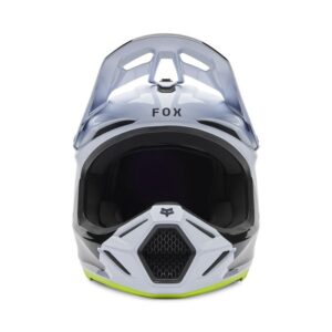 Fox V3 Tine Motocross Helmet White - Image 3