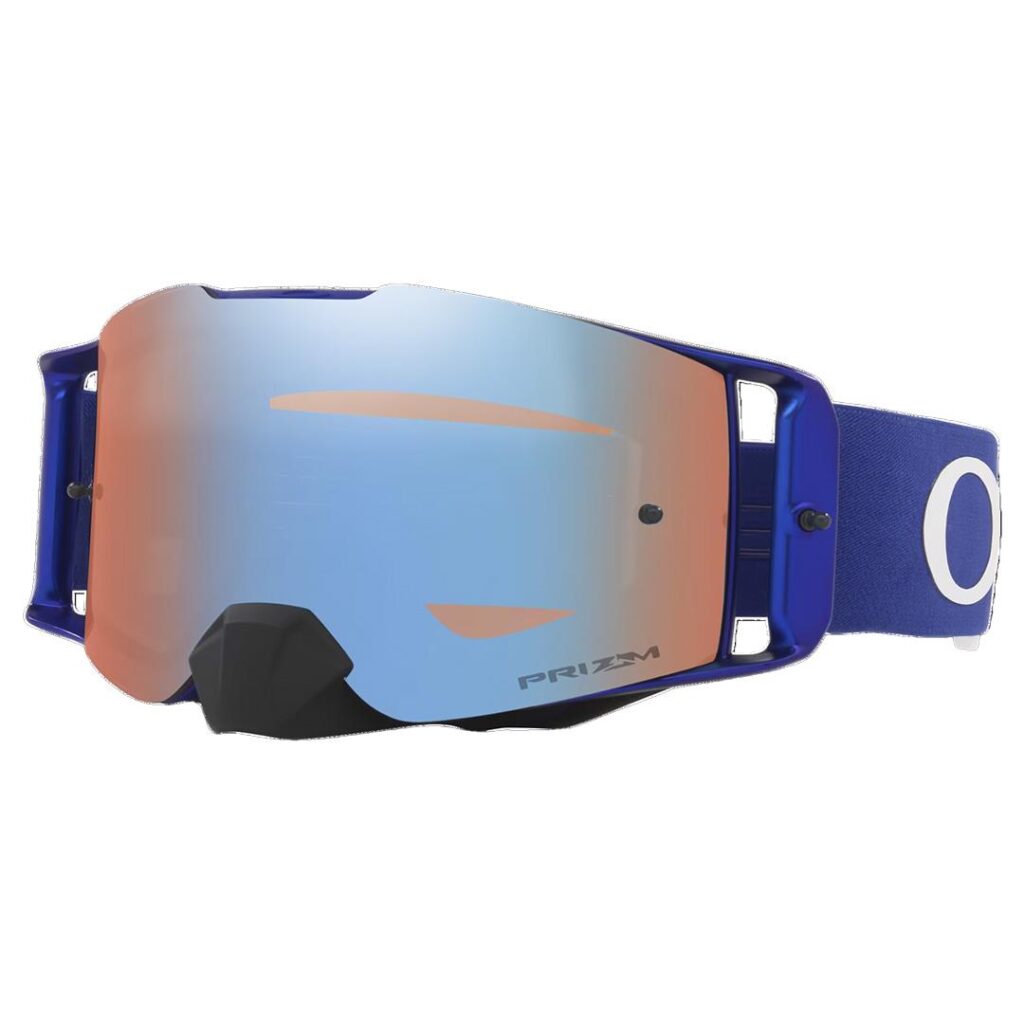 Oakley Front Line Motocross Goggles Moto Blue w/ PRIZM MX Sapph