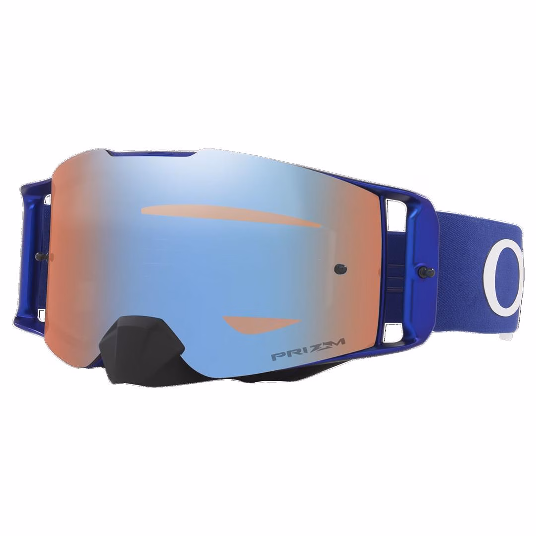 Oakley Front Line Motocross Goggles Moto Blue w/ PRIZM MX Sapph - Image 1