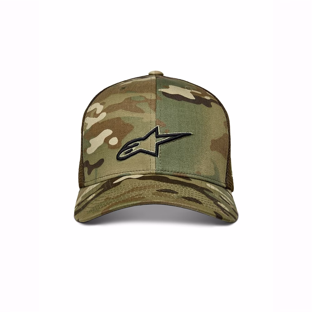 Alpinestars Recon Camo Trucker Hat Green Camo