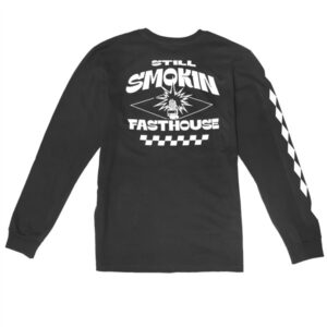 Fasthouse 4 Ever 2 Smokin Long Sleeve Tee Black - Image 1