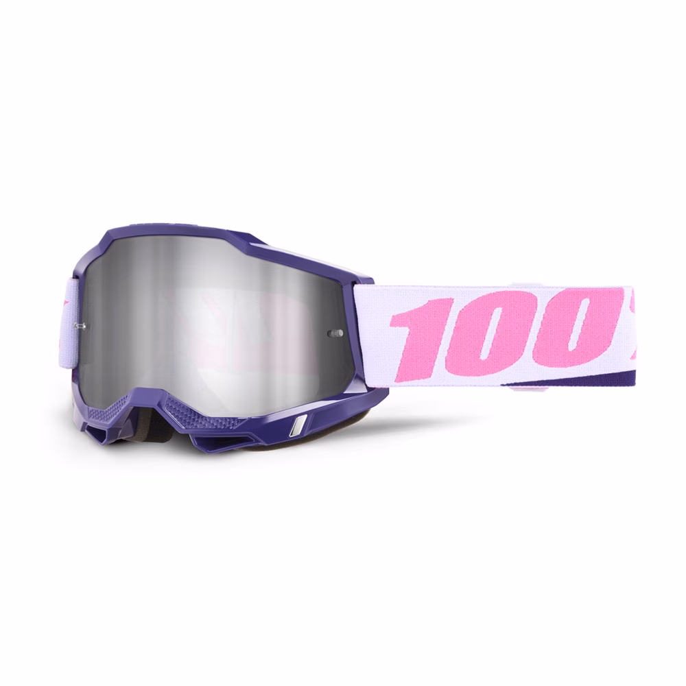 100% Accuri 2 Goggle Yumiko - Silver Mirror Lens