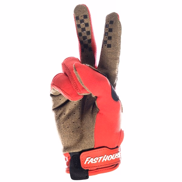 Fasthouse Speed Style Ramble Motocross Gloves Red