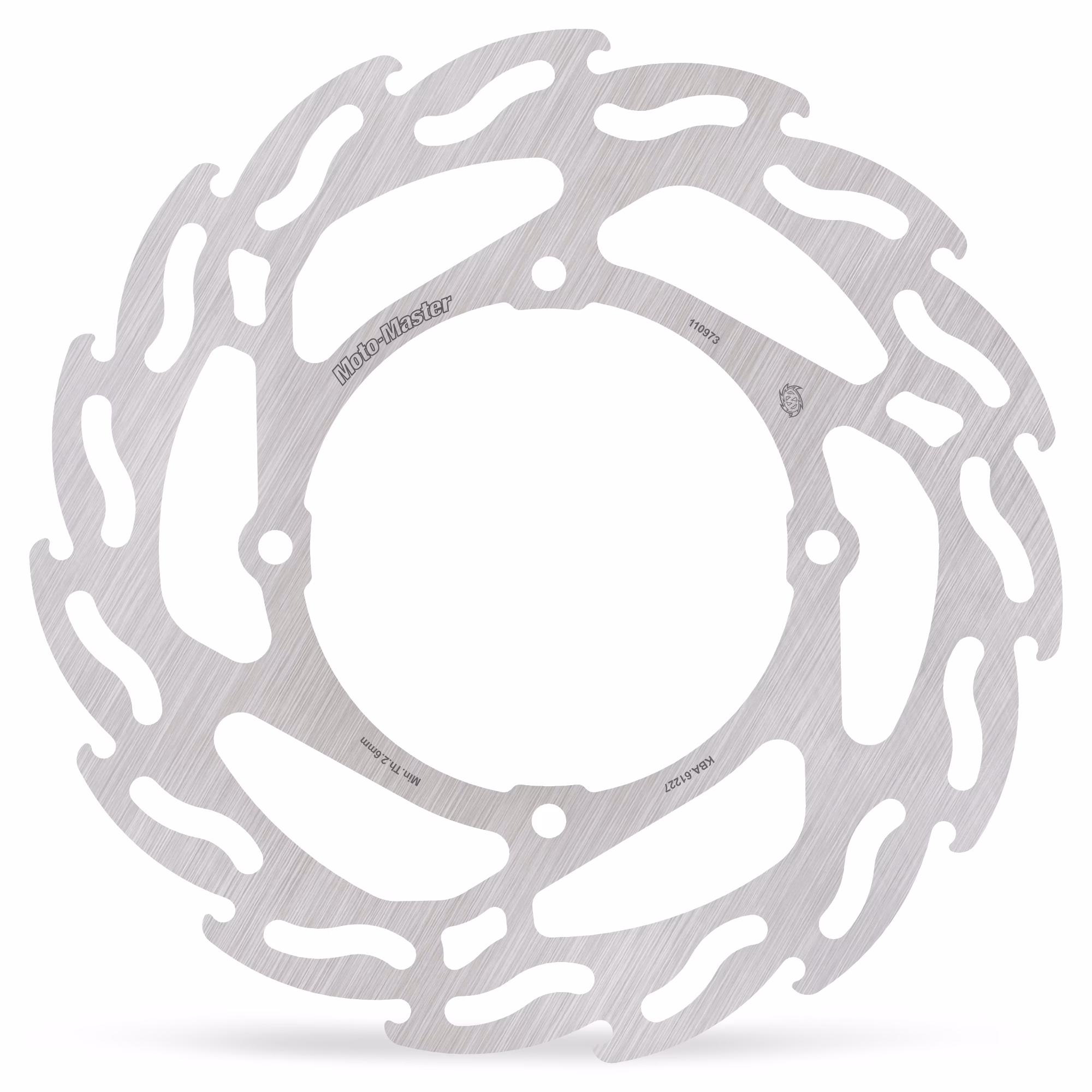 BRAKE DISC FRONT MOTO MASTER FLAME 198MM GAS GAS MC65 25-ON HUSQVARNA TC65 25-ON KTM 65SX 25-ON - Image 1