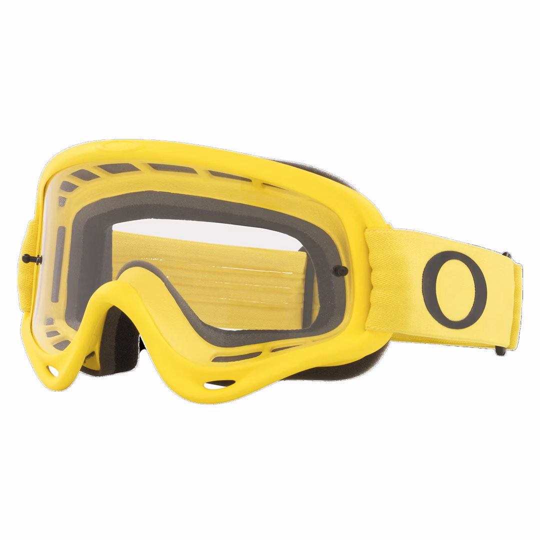 Oakley O-Frame MX Goggle Moto Yellow w/Clear Lens - Image 1