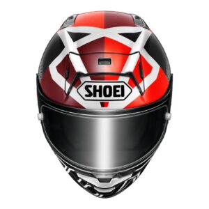 Shoei X-SPR Pro Diggia2 Road Helmet Black / Red / White - Image 4