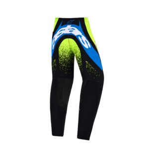 Alpinestars Supertech Nomur Motocross Pants Youth Dark Navy/Yellow Fluoro/UCLA Blue - Image 2
