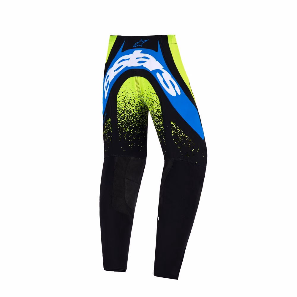 Alpinestars Supertech Nomur Motocross Pants Youth Dark Navy/Yellow Fluoro/UCLA Blue