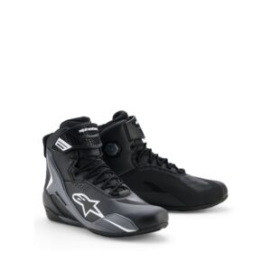 Alpinestars Faster-4 Drystar Shoes Black/Cool Gray/White - Image 3
