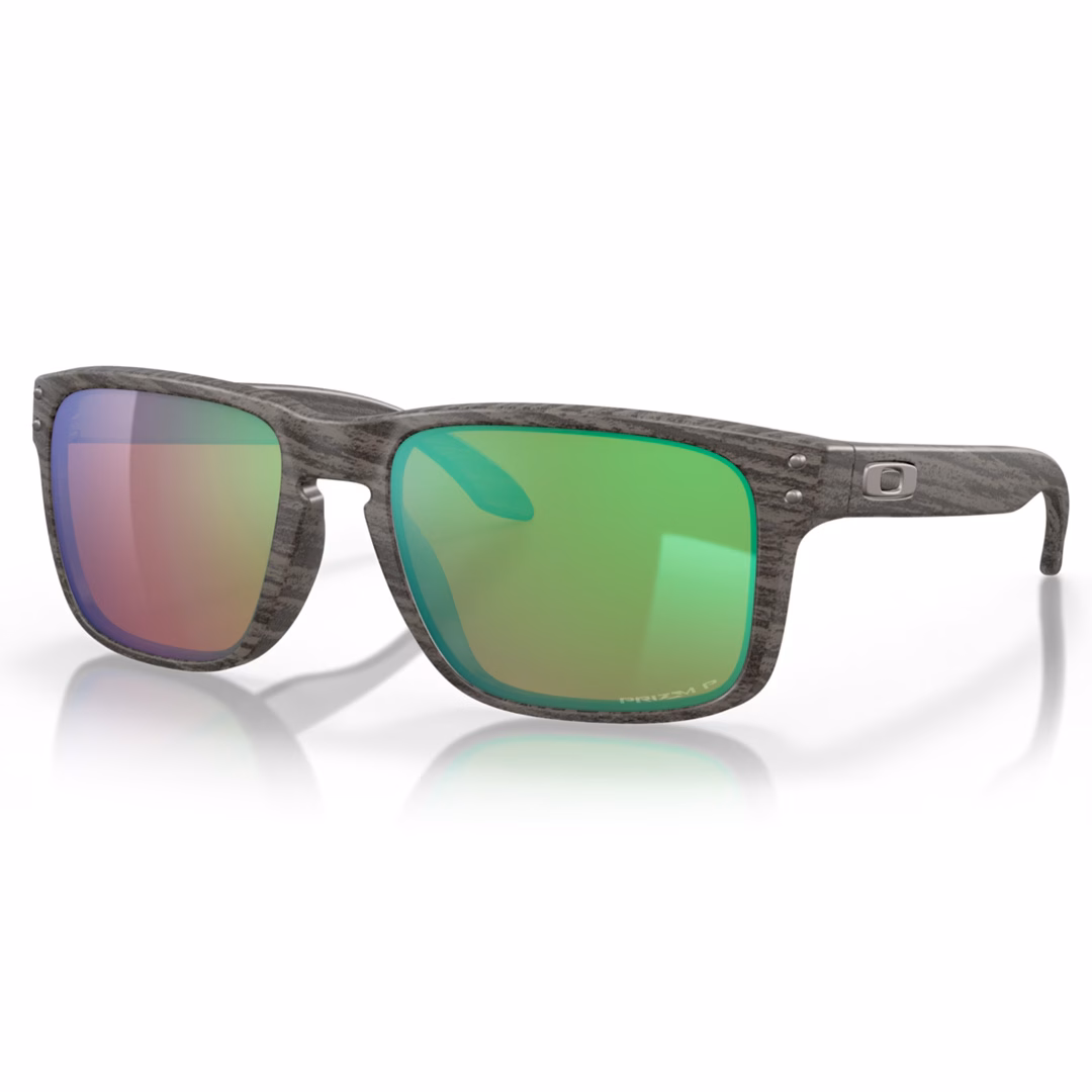 Oakley Holbrook Sunglasses Woodgrain PRIZM ShallowWater Polar - Image 1