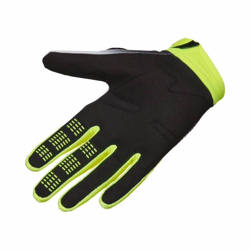 Fox 180 Collect Motocross Glove Grey/Yellow
