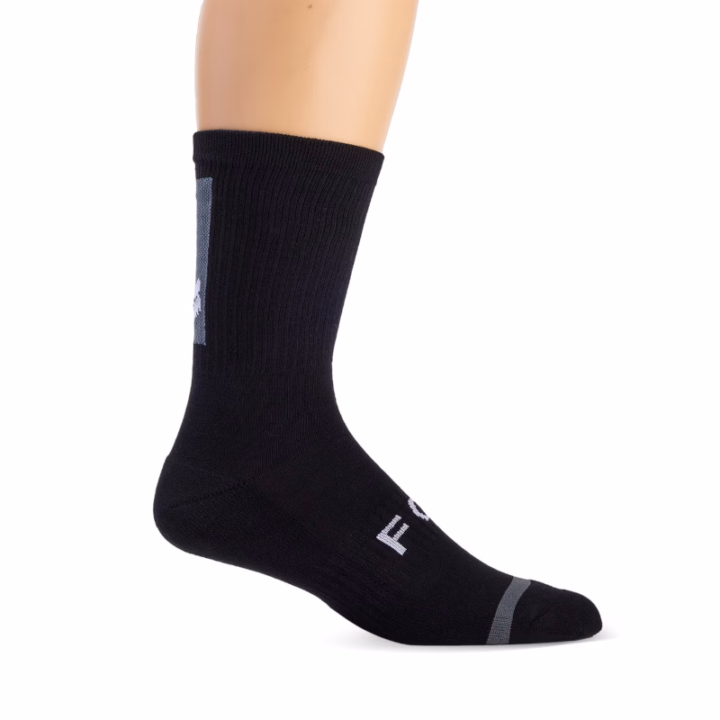 Fox 8" Defend Sock Black