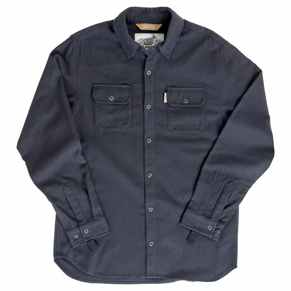 Biltwell Hi Test Flannel Shirt Black