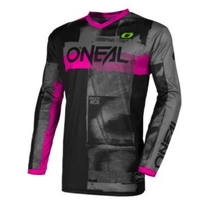 O'Neal ELEMENT Roller Motocross Jersey Ladies Black/Pink - Image 1