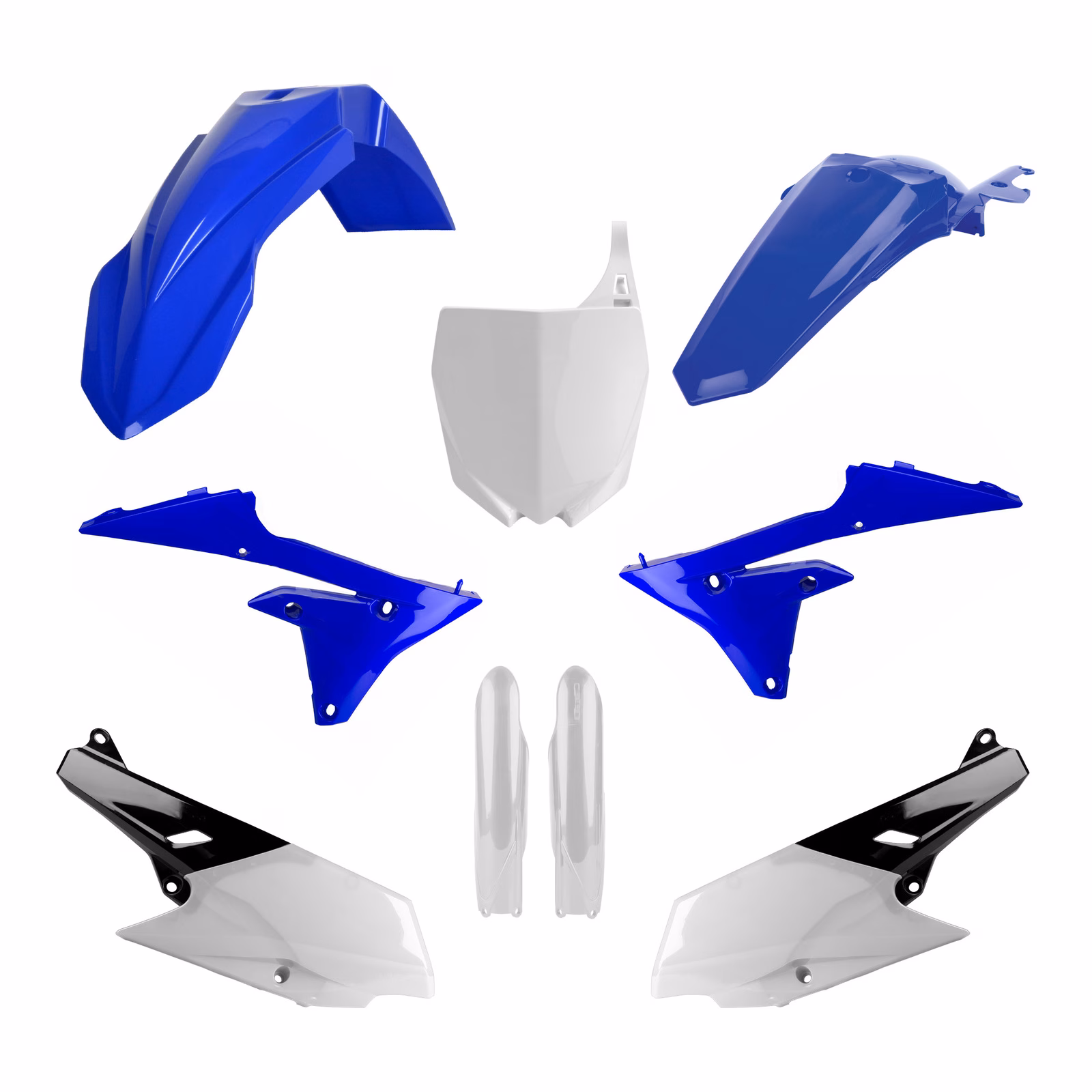 Polisport Full Kit Yamaha YZ250F '14–'18 - OEM Blue / White - Image 1