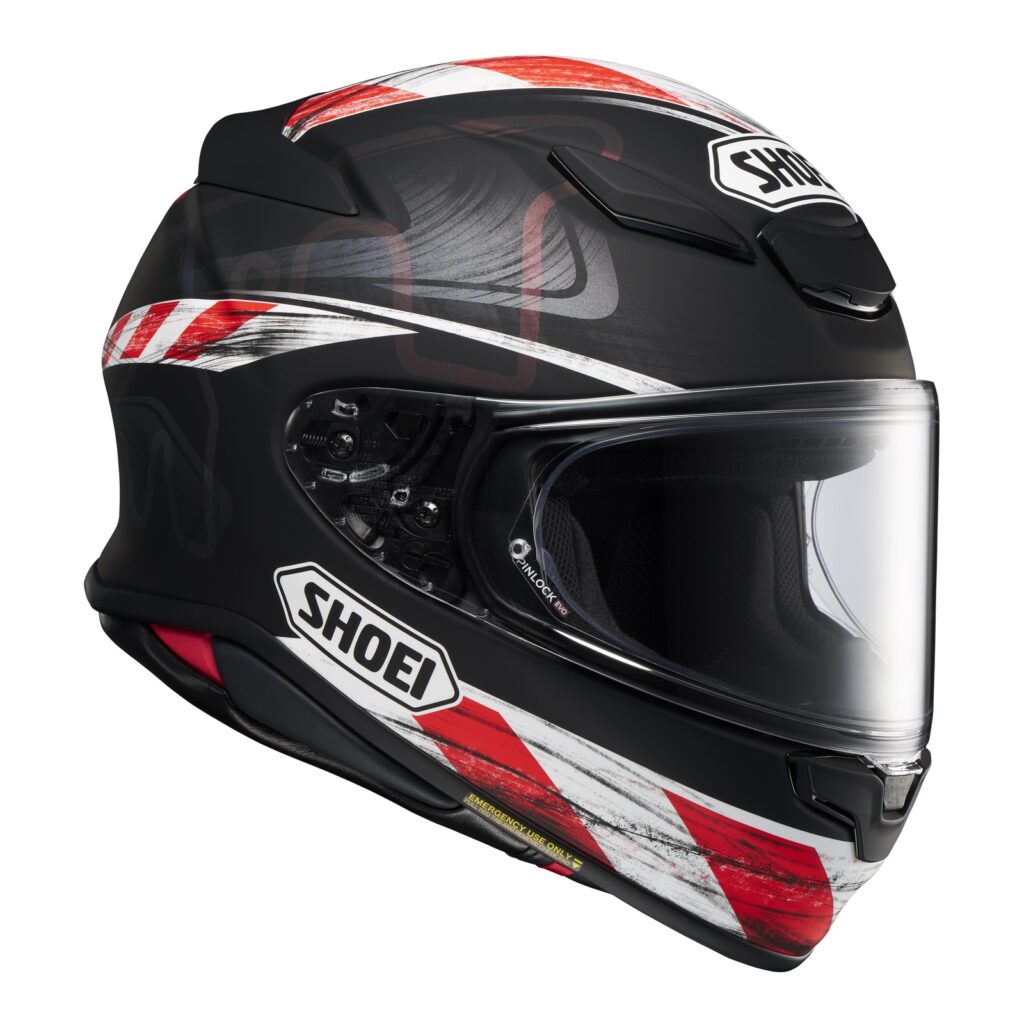 Shoei NXR2 Knee Down Road Helmet TC-5