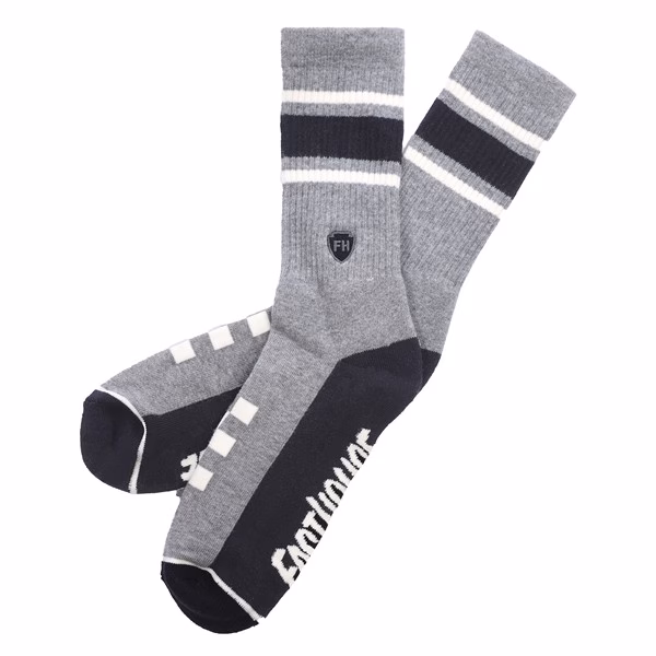 Fasthouse Venice Sock Heather Grey/Black