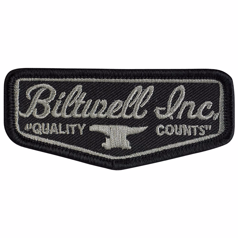 Biltwell Patch 3" Shield Black/Grey
